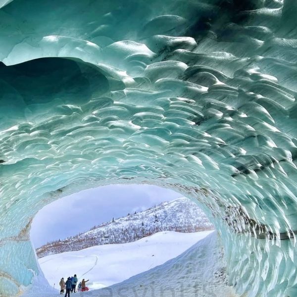 Castner Glacier Ice Cave